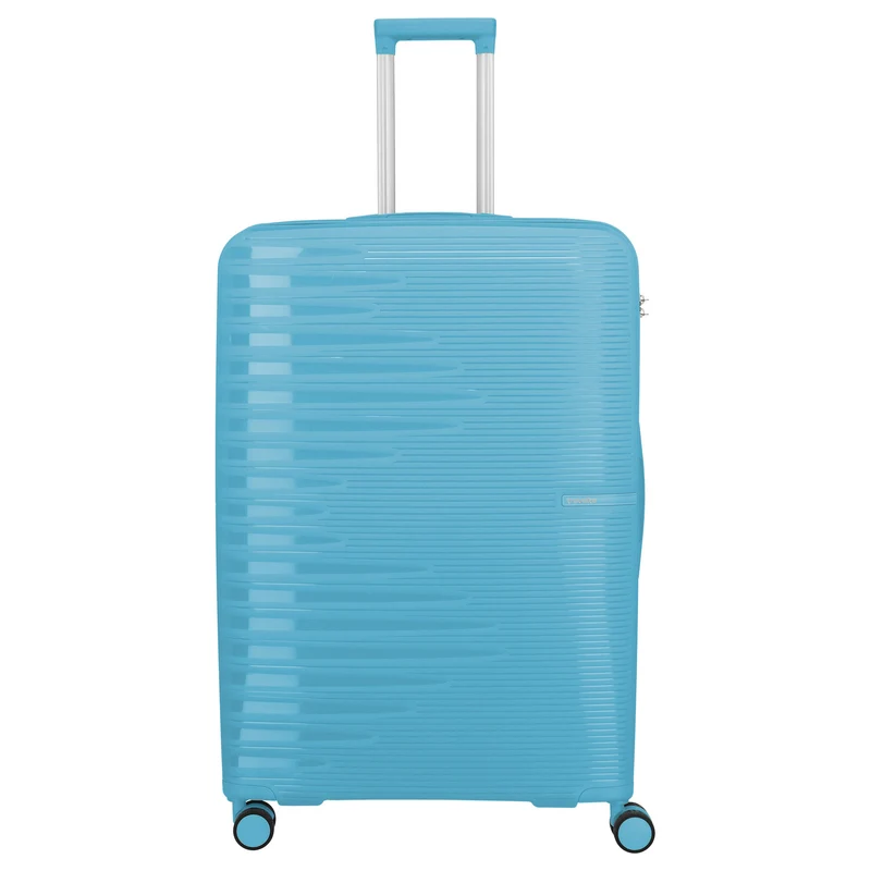Travelite Pacific - 4-Rollen-Trolley Set 3tlg. (Light Blue)