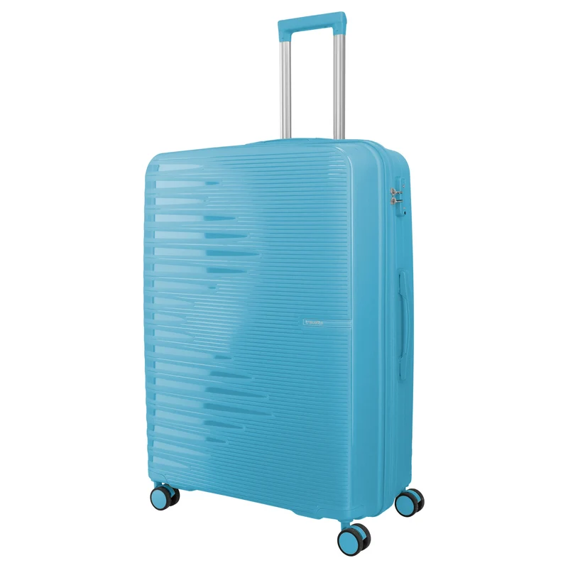 Travelite Pacific - 4-Rollen-Trolley Set 3tlg. (Light Blue)