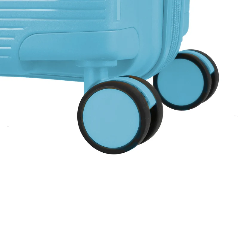 Travelite Pacific - 4-Rollen-Trolley Set 3tlg. (Light Blue)