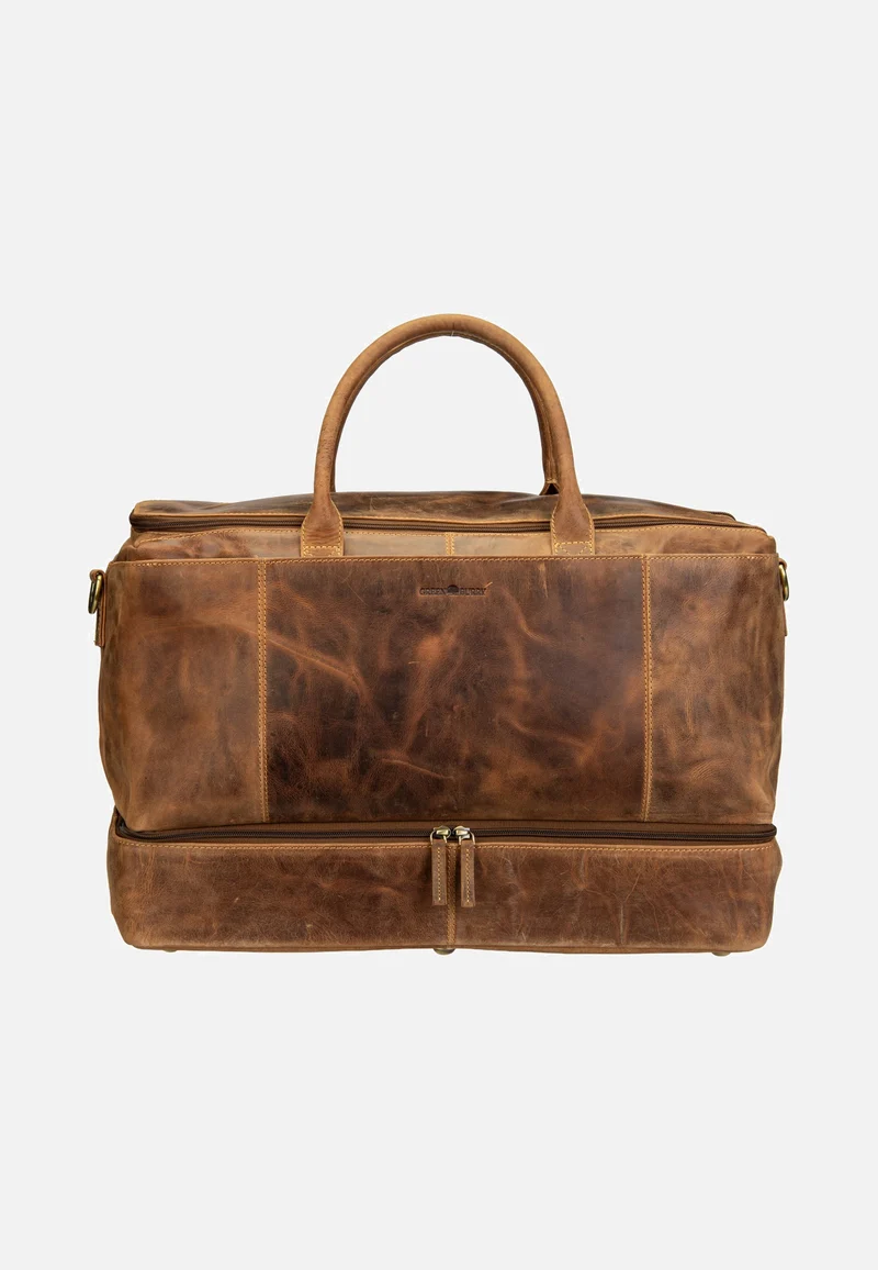 Vintage Traveller Leder Sattelbraun - Weekender