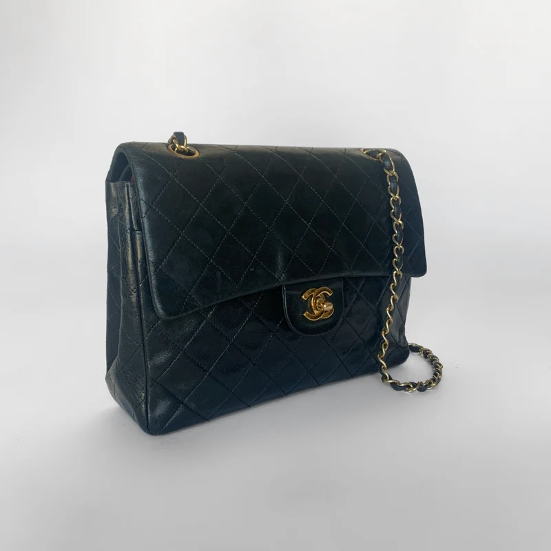 Chanel Classic Flap Bag Hoog lamsleer