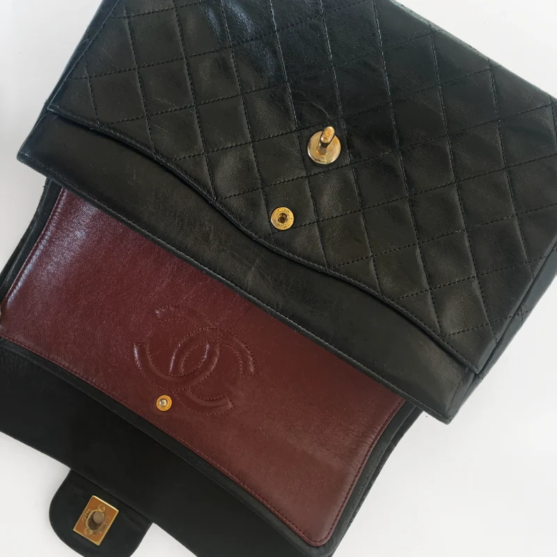 Chanel Classic Flap Bag Hoog lamsleer