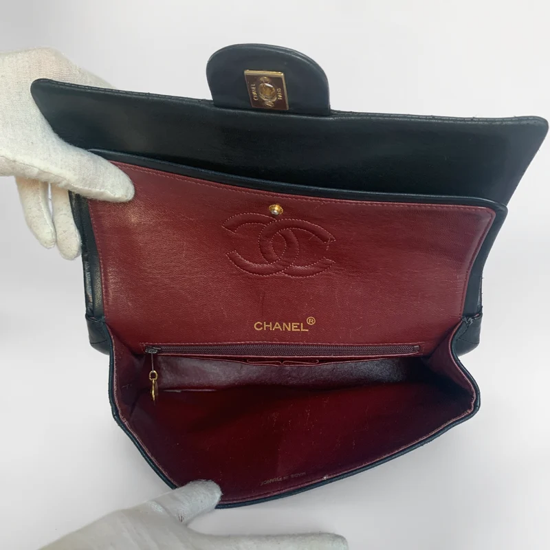 Chanel Classic Flap Bag Hoog lamsleer