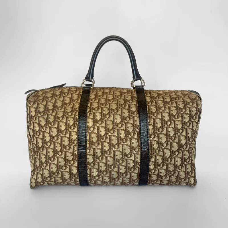 Dior Bowlingtas groot schuin canvas