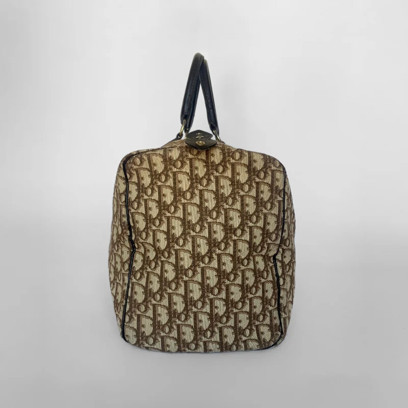 Dior Bowlingtas groot schuin canvas