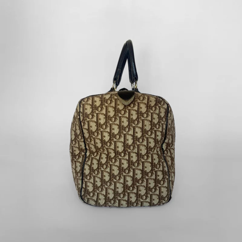 Dior Bowlingtas groot schuin canvas