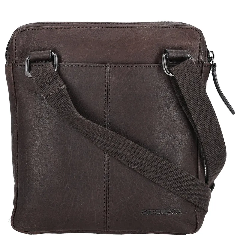 Strellson Hyde Park 1.0 Marcus - Umhängetasche XS 22 cm (darkbrown)