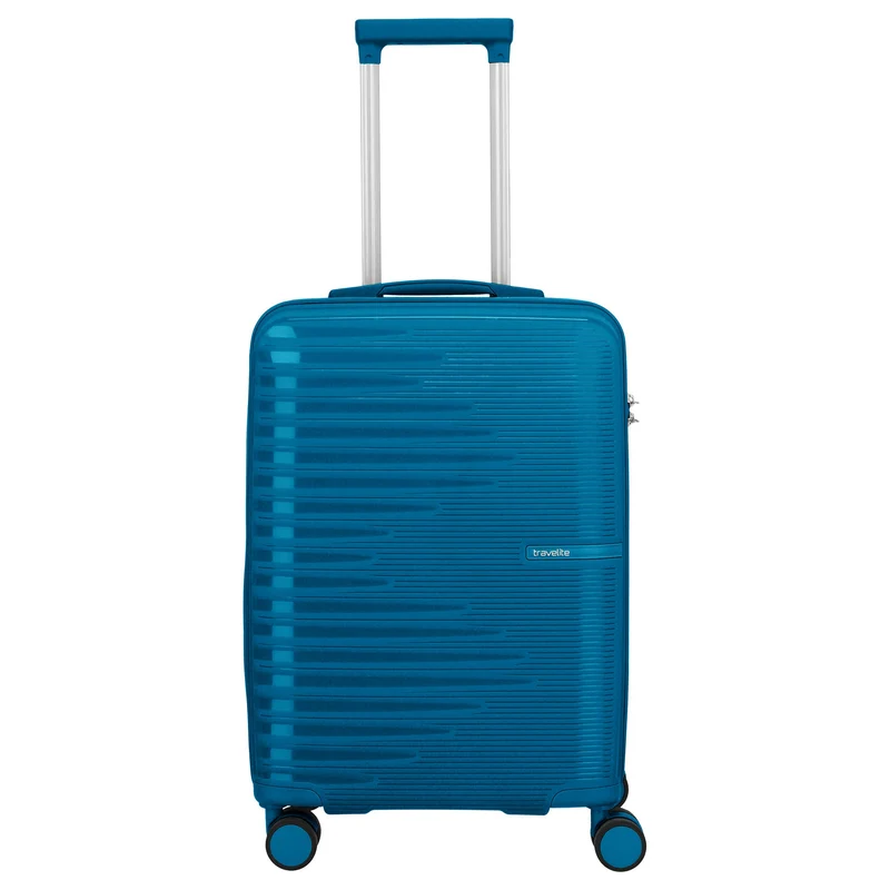 Travelite Pacific - 4-Rollen-Trolley Set 3tlg. (petrol)