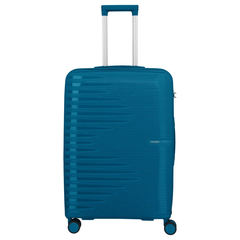 Travelite Pacific - 4-Rollen-Trolley Set 3tlg. (petrol)
