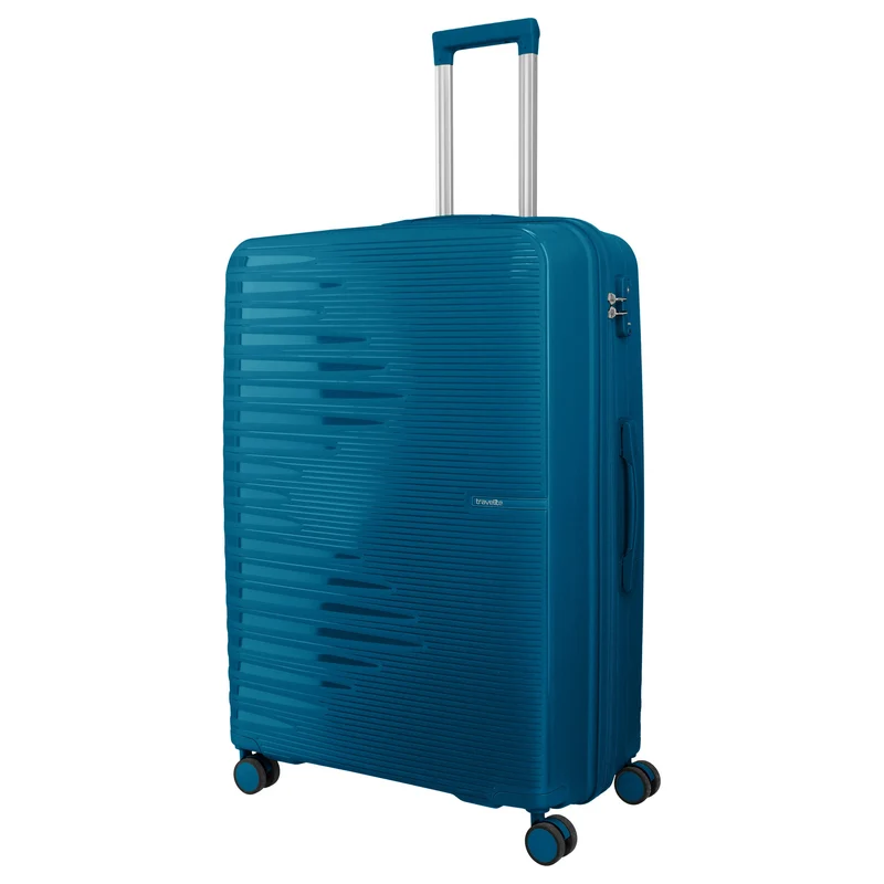 Travelite Pacific - 4-Rollen-Trolley Set 3tlg. (petrol)