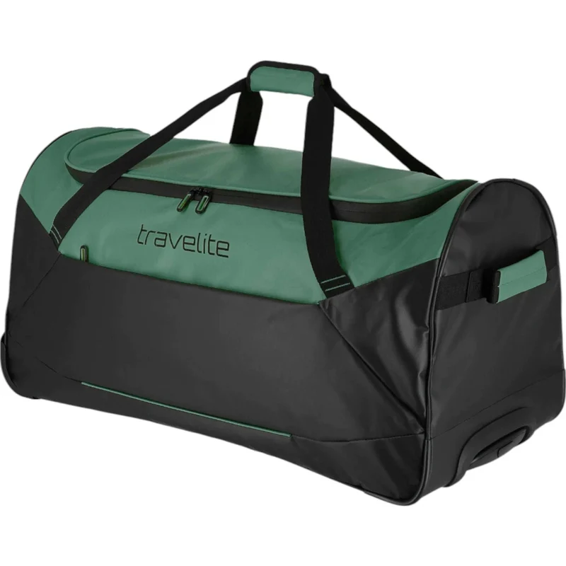 Travelite Basics Rollenreisetasche 71 cm -Grün