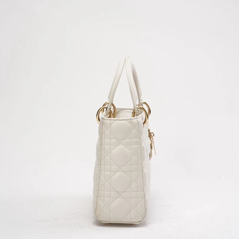 Dior White Small Lady Dior My ABCDior Tasche 2022