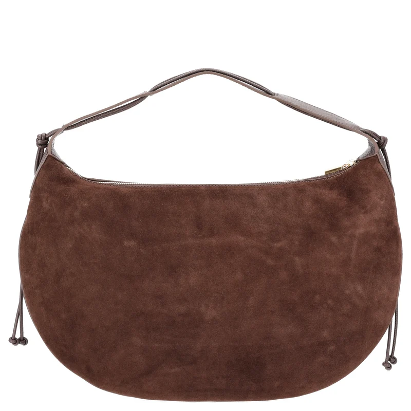 Coccinelle Thess Suede Bim - Schultertasche 45 cm (brunette/brunet)