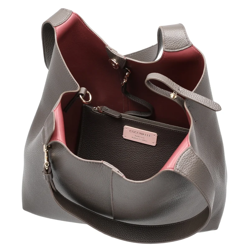 Coccinelle C-Easy - Shopper 34 cm (fango)