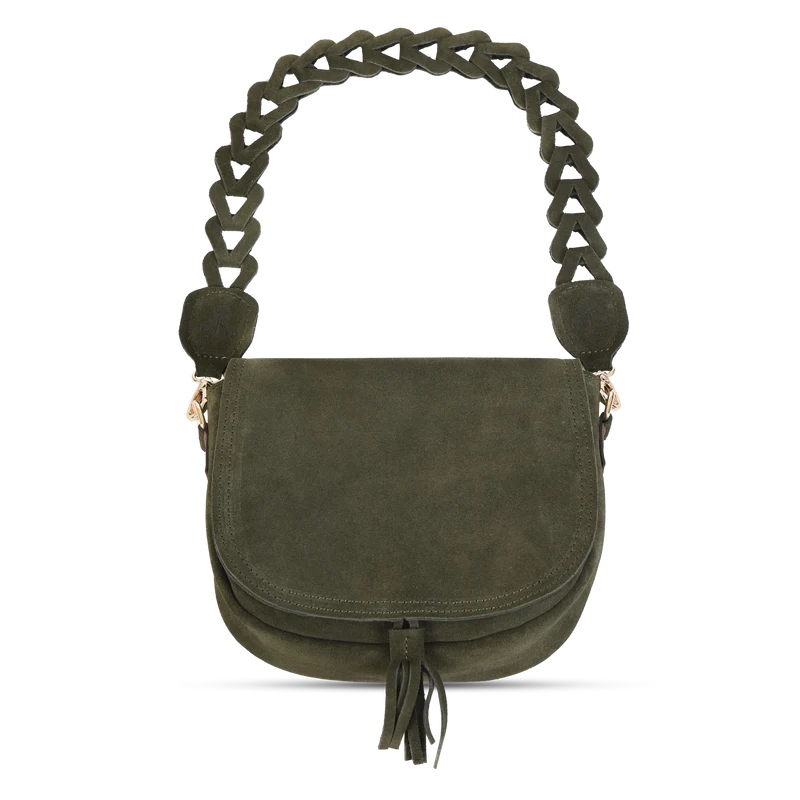Handtasche SADDLEBAG -Khaki-