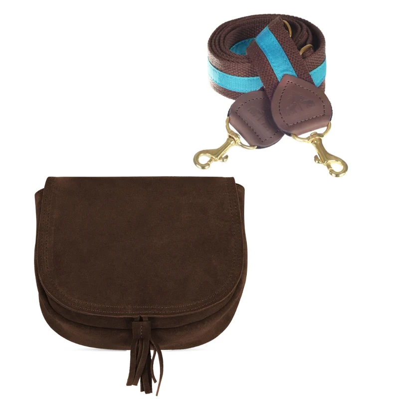 Handtasche SADDLEBAG -Braun-