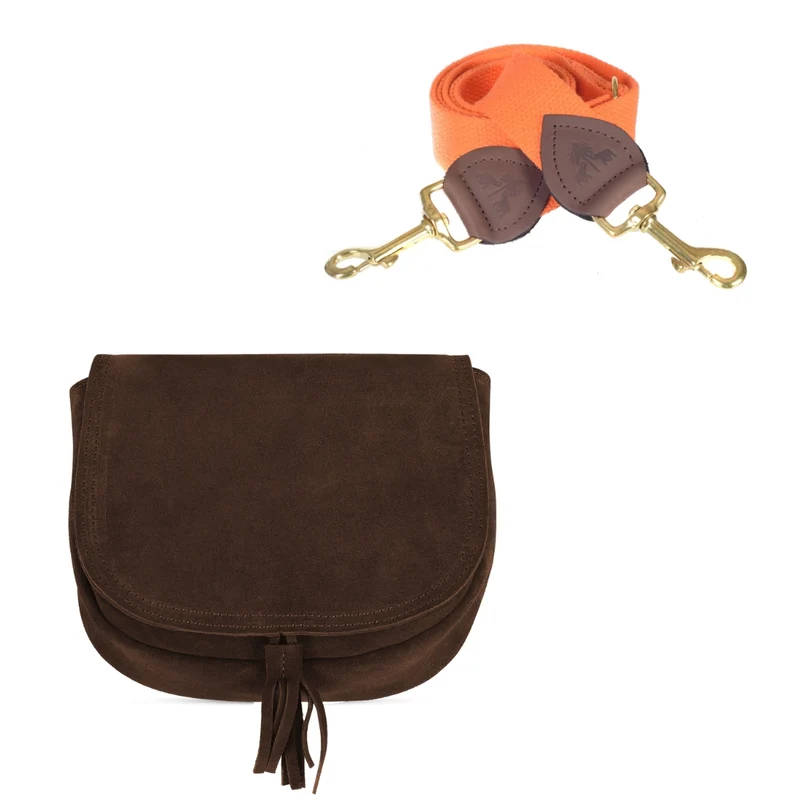 Handtasche SADDLEBAG -Braun-