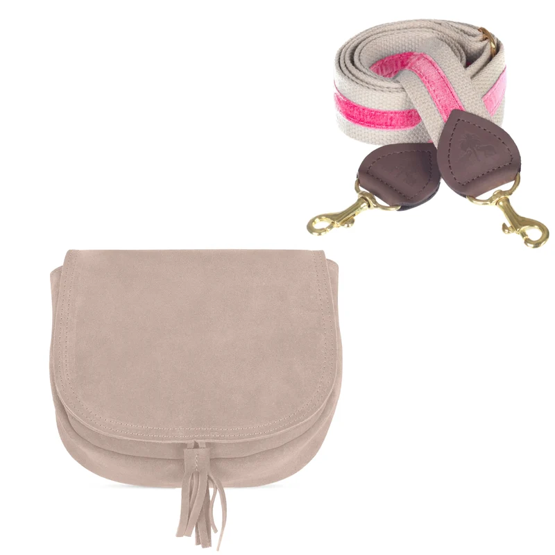 Handtasche SADDLEBAG -Cappuccino-