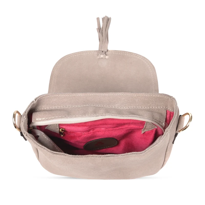 Handtasche SADDLEBAG -Cappuccino-
