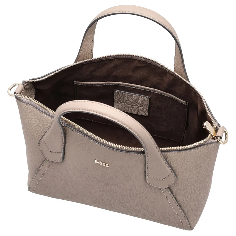 BOSS Lenah Zip Tote - Henkeltasche S 24 cm (brown overflow)