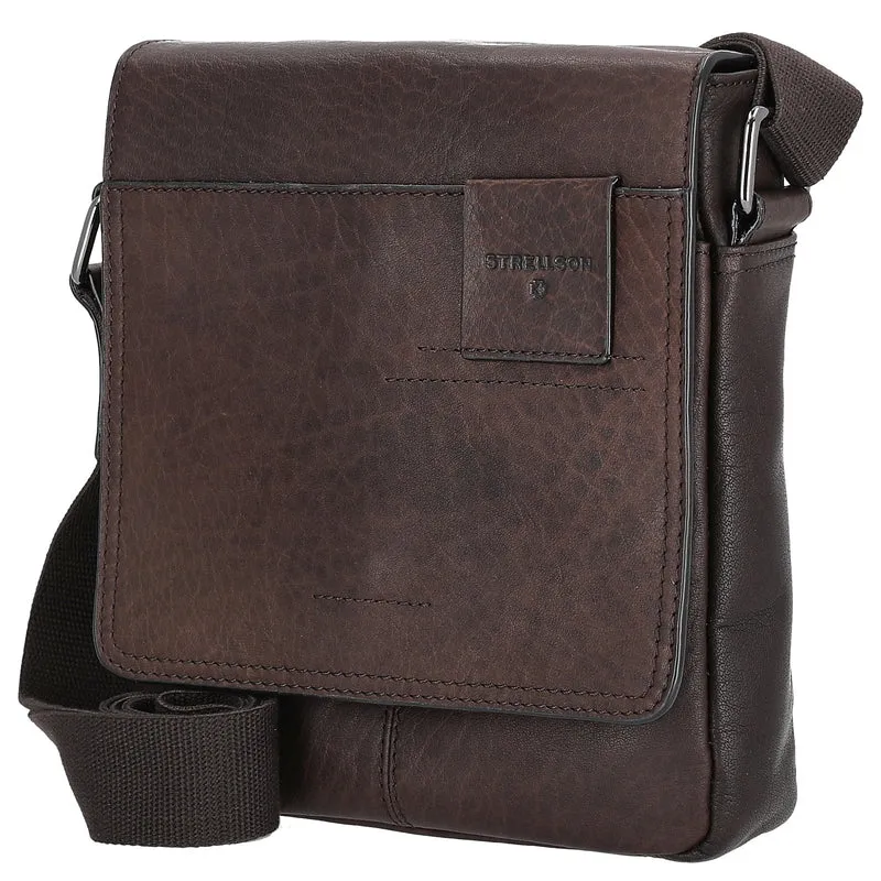 Strellson Hyde Park 1.0 Jeremy - Umhängetasche XS 23 cm (darkbrown)
