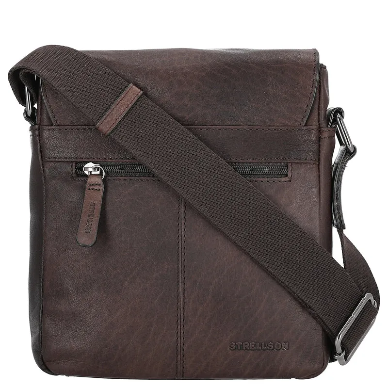 Strellson Hyde Park 1.0 Jeremy - Umhängetasche XS 23 cm (darkbrown)