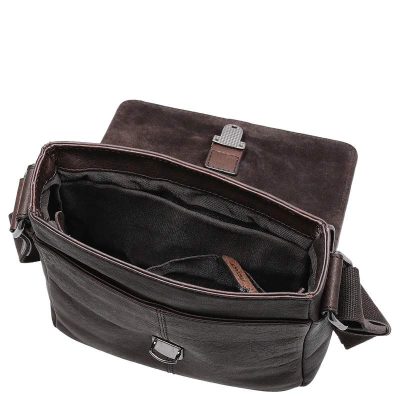 Strellson Hyde Park 1.0 Jeremy - Umhängetasche XS 23 cm (darkbrown)