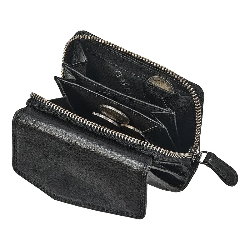 "Carina" Stylishes Portemonnaie Damen Leder Mittel-Groß RFID Schutz