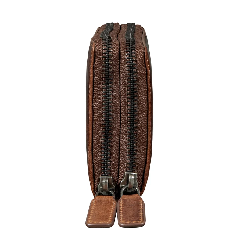 "Poppy" 3-in-1 XL Leder Geldbörse mit Handyfach Damen Clutch Tasche