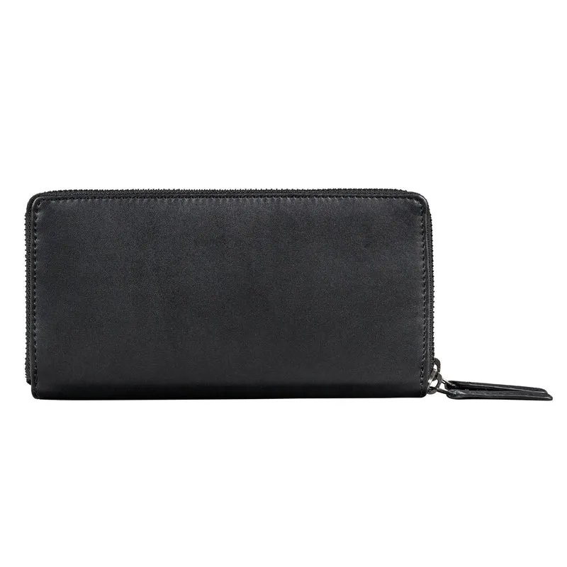 "Poppy" 3-in-1 XL Leder Geldbörse mit Handyfach Damen Clutch Tasche