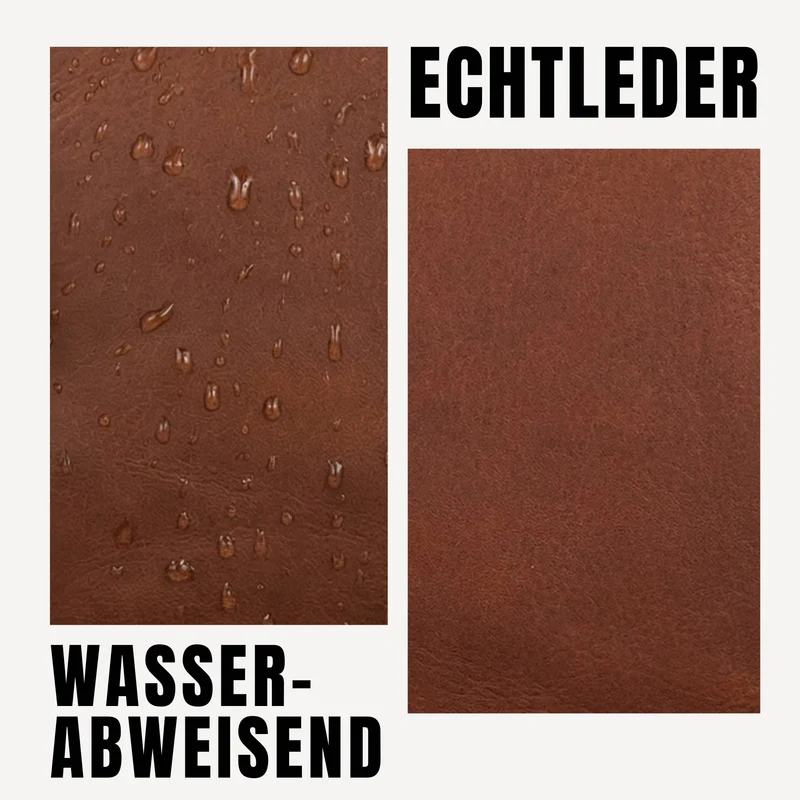 "Maris" Kleine Echtleder Umhängetasche für Herren für 8.3 Zoll Tablet