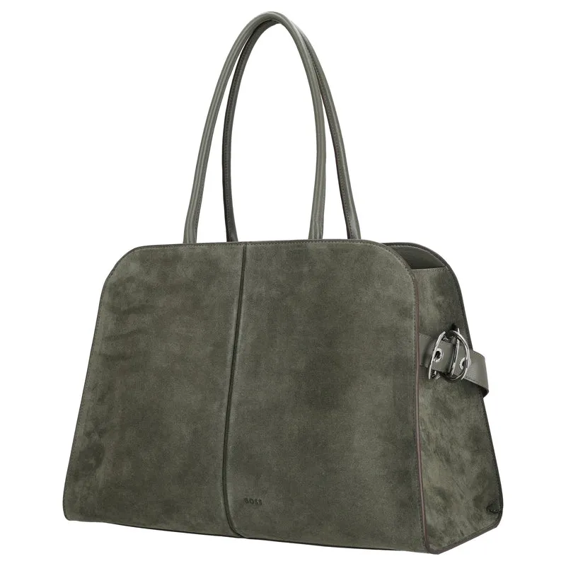 BOSS Clarice Tote - Schultertasche 43 cm (dark green)