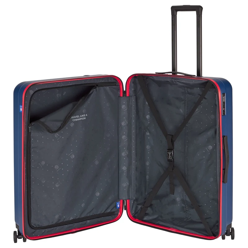Travelite NFL - 4-Rollen-Trolley L 76 cm (New England Patriots)