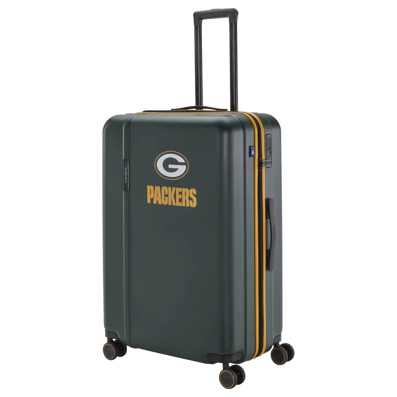 Travelite NFL - 4-Rollen-Trolley L 76 cm (Green Bay Packers)