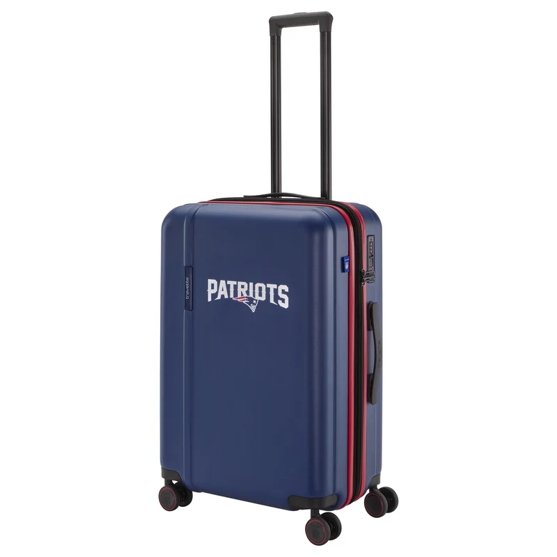 Travelite NFL - 4-Rollen-Trolley M 67 cm erw. (New England Patriots)
