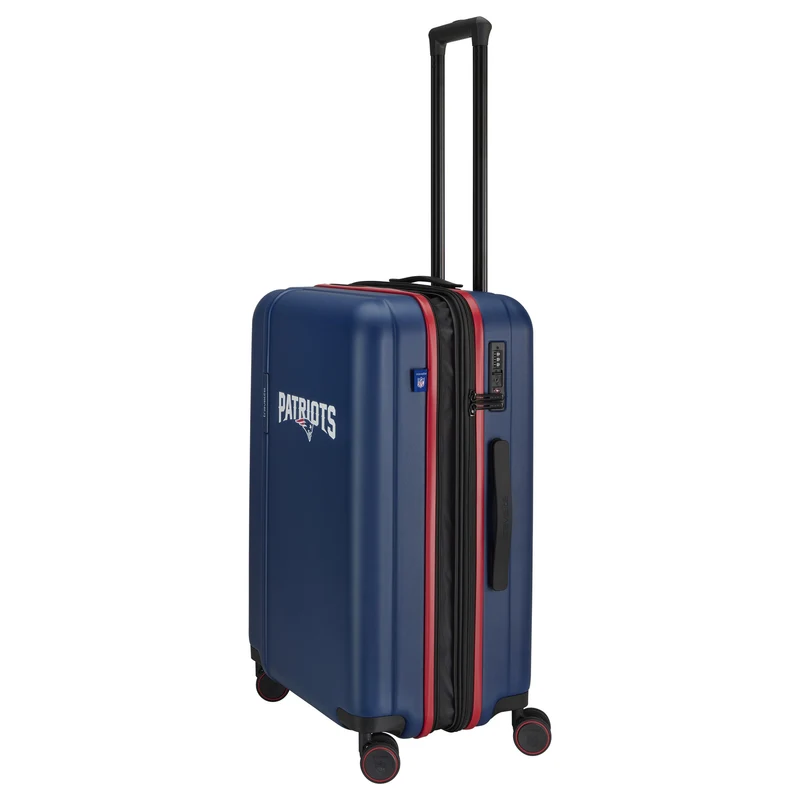 Travelite NFL - 4-Rollen-Trolley M 67 cm erw. (New England Patriots)