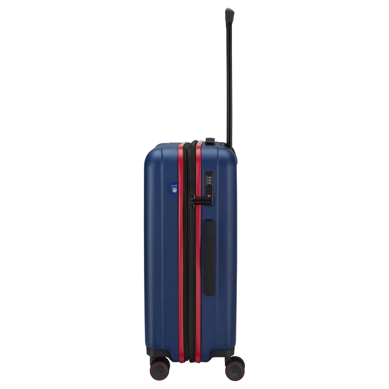 Travelite NFL - 4-Rollen-Trolley M 67 cm erw. (New England Patriots)