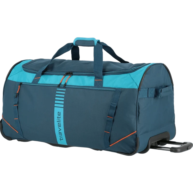 Travelite Basics Active Reisetasche mit Rollen 71 cm -Petrol