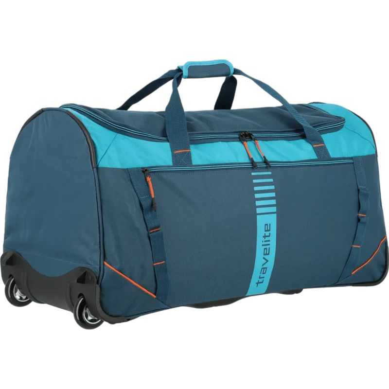 Travelite Basics Active Reisetasche mit Rollen 71 cm -Petrol