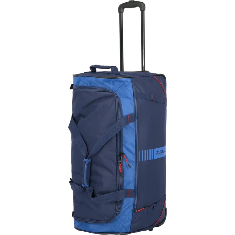 Travelite Basics Active Reisetasche mit Rollen 71 cm -Marine/Rot