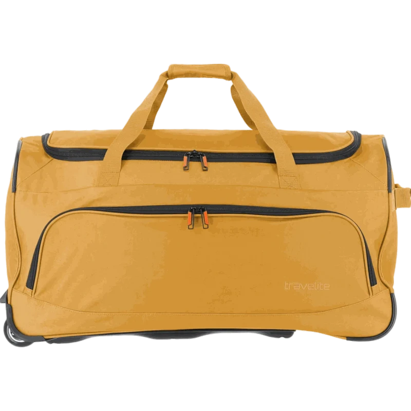 Travelite Basics Fresh Rollenreisetasche 71 cm -Mais