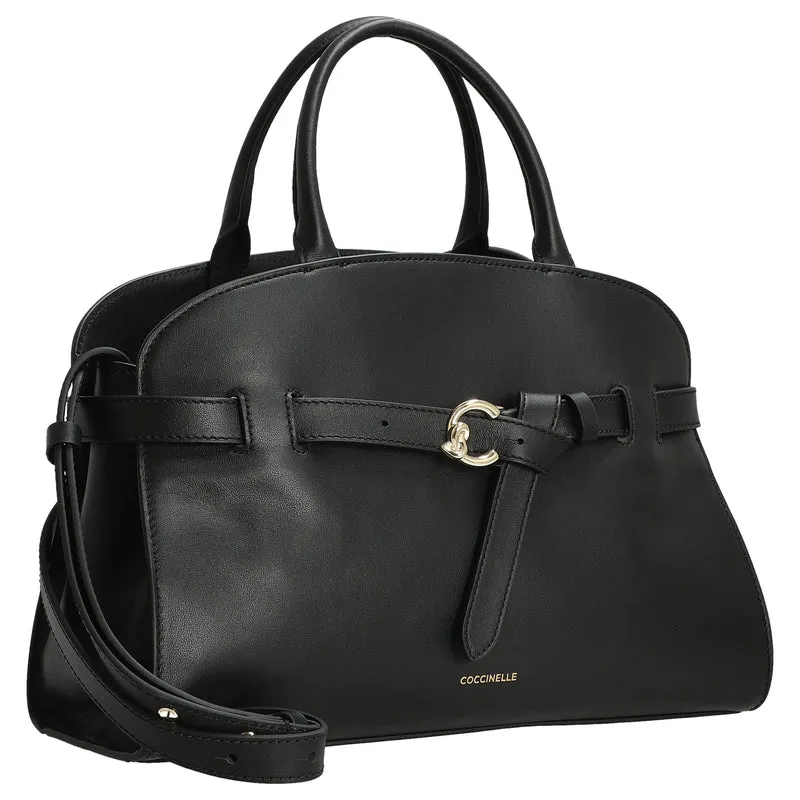 Coccinelle Sabine - Henkeltasche 34 cm (noir)
