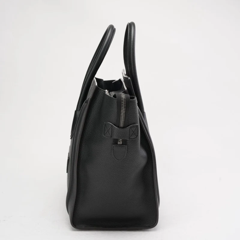 Celine Black Luggage Micro Tote 2016