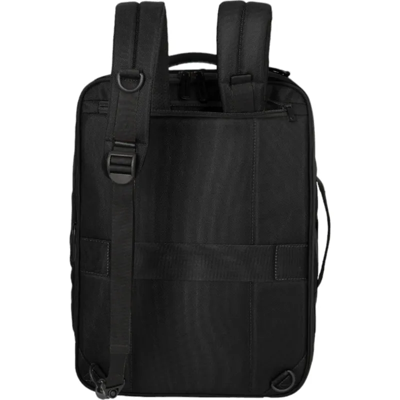 Travelite Crosslite Bordtasche mit Rucksackfunktion 43 cm -Schwarz