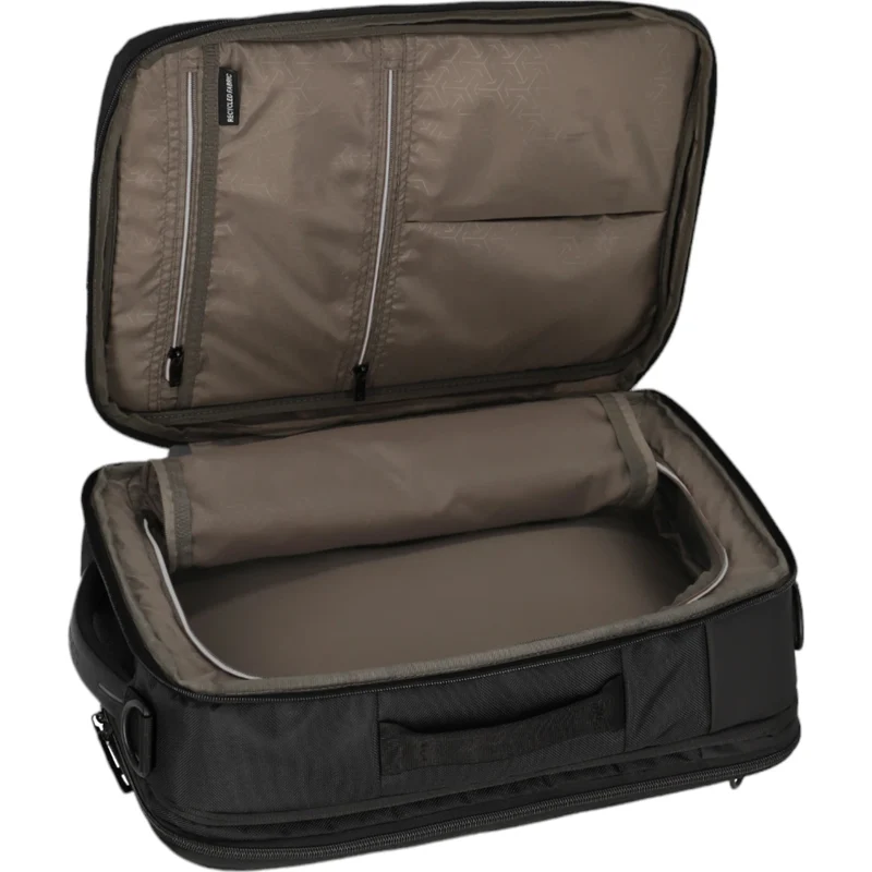 Travelite Crosslite Bordtasche mit Rucksackfunktion 43 cm -Schwarz