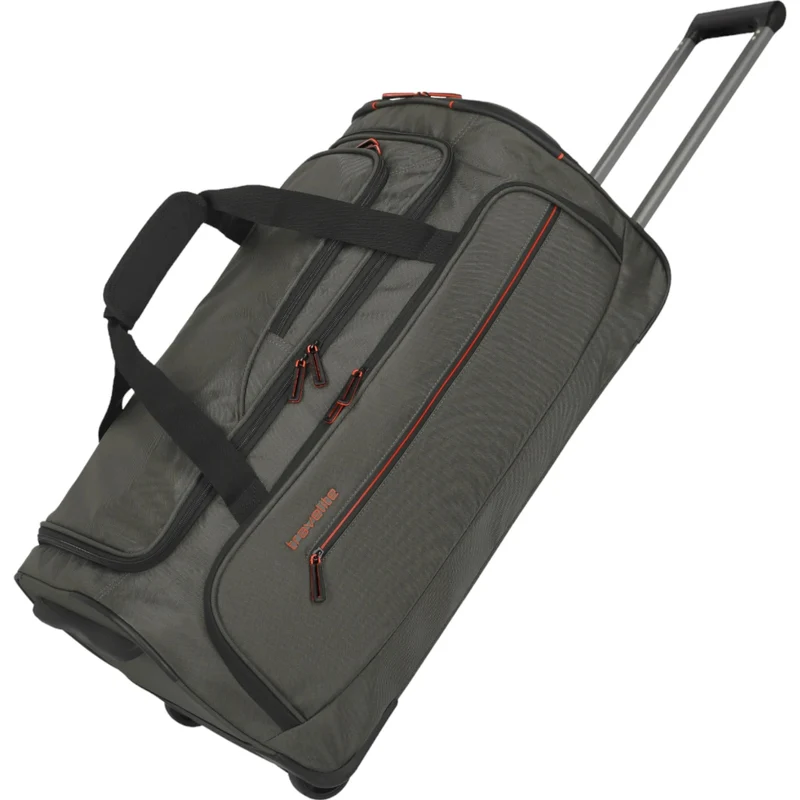 Travelite Crosslite Rollenreisetasche M 69 cm -Oliv