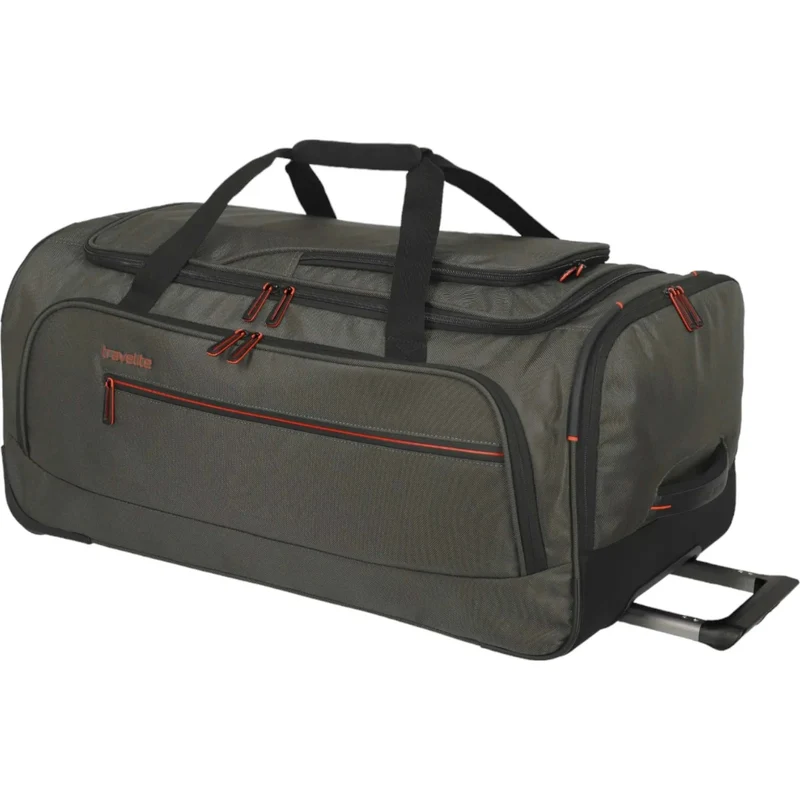 Travelite Crosslite Rollenreisetasche M 69 cm -Oliv