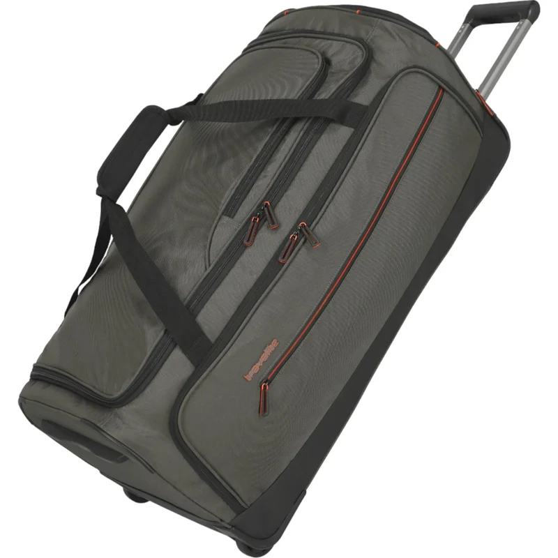 Travelite Crosslite Rollenreisetasche L 79 cm -Oliv