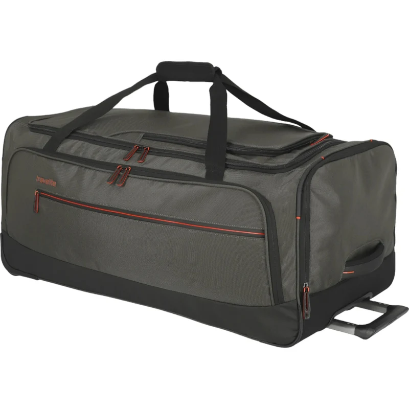 Travelite Crosslite Rollenreisetasche L 79 cm -Oliv