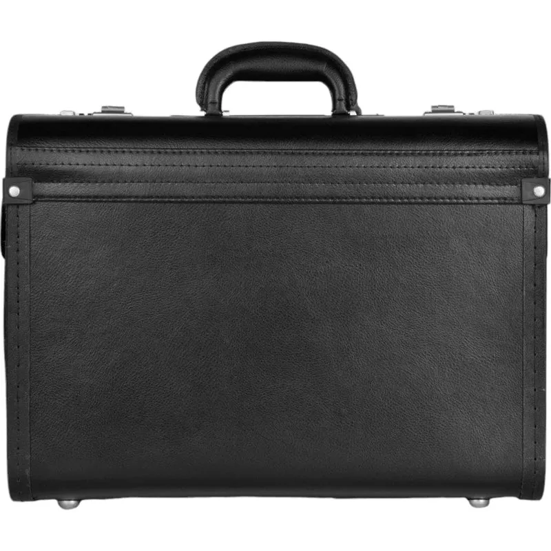 Dermata Pilotenkoffer XL 52 cm -Schwarz